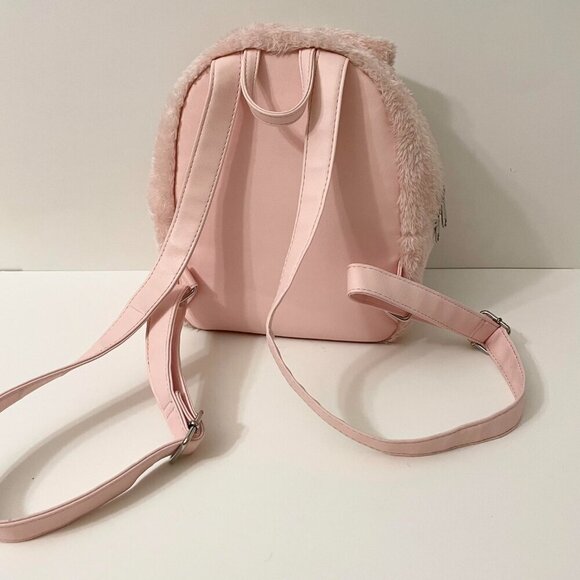 Loungefly Sanrio My Melody Fuzzy Mini Backpack Bag Flaws - Picture 5 of 16